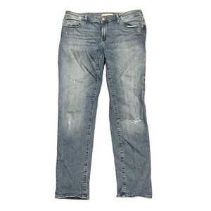 Mavi Jeans Co Angie Mid Rise Slim Straight Distressed Jeans Size 30 Women’s
